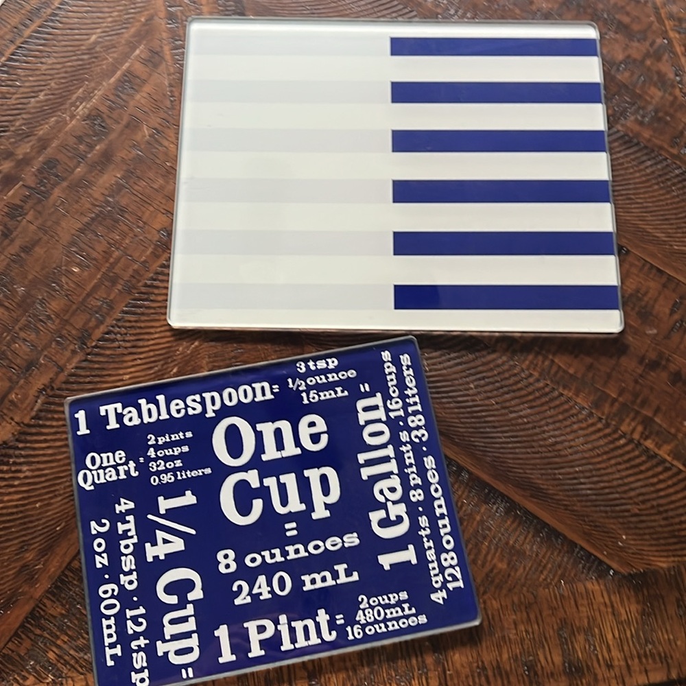 Kate Spade Glass food prep boards - Picture 4 of 6